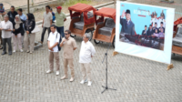 Sebanyak 250 pengayuh becak Purbalingga mengikuti pelatihan dan praktik mengoperasikan becak listrik bantuan Presiden Prabowo Subianto dari PT Pindad. Sebanyak 250 pengayuh becak Purbalingga mengikuti pelatihan dan praktik mengoperasikan becak listrik bantuan Presiden Prabowo Subianto dari PT Pindad.
