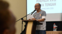 Bupati Banyumas Sadewo Tri Lastiono membakar semangat 400 atlet dan pelatih kontingen Banyumas menjelang laga Porprov Jateng 2026