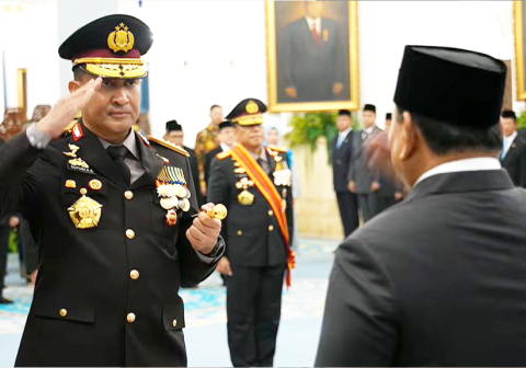 Pelantikan Jenderal Suyudi Ario Seto Sebagai Kapolri oleh Presiden Prabowo Subianto di Istana Negara resmi menggantikan Jenderal Listyo Sigit.