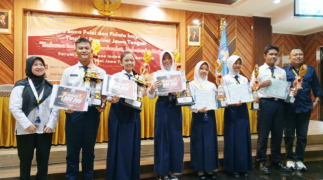 Forum Guru Bahasa Indonesia (FGBI) Provinsi Jawa Tengah sukses merampungkan babak final lomba baca puisi dan berpidato tingkat provinsi di Gedung Balai Bahasa Provinsi Jawa Tengah, Semarang, Senin, 26 Oktober 2026.