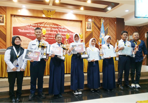 Forum Guru Bahasa Indonesia (FGBI) Provinsi Jawa Tengah sukses merampungkan babak final lomba baca puisi dan berpidato tingkat provinsi di Gedung Balai Bahasa Provinsi Jawa Tengah, Semarang, Senin, 26 Oktober 2026.