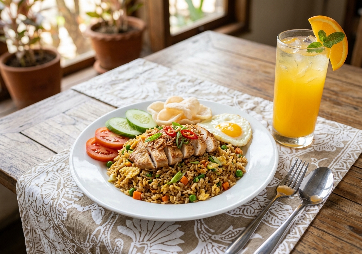 Nasi Goreng Daging Ayam