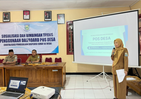 Kecamatan Padamara meluncurkan Dashboard Pos Desa Padamara untuk memangkas waktu pengiriman surat ke desa menjadi kurang dari lima menit secara digital.