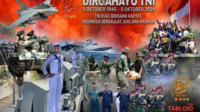 Peringatan HUT ke-81 TNI 2026 di Monas menyajikan parade alutsista, demonstrasi udara, serta pembagian puluhan ribu sembako gratis.