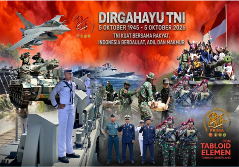 Peringatan HUT ke-81 TNI 2026 di Monas menyajikan parade alutsista, demonstrasi udara, serta pembagian puluhan ribu sembako gratis.