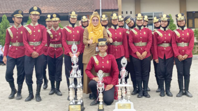 Tim Paspenda SMPN 2 Purbalingga sukses meraih Juara 1, Varfor Terbaik, dan Piala Bergilir dalam ajang LKBB Bupati Cup 2026