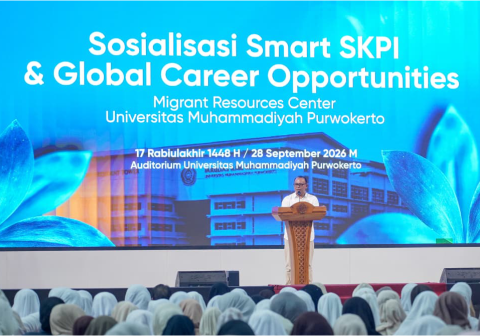 Global Career Program UMP Pekerja Migran Indonesia membekali calon wisudawan dan alumni UMP siap menembus pasar kerja internasional resmi.