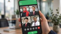 Telepon WhatsApp tanpa akun menggunakan fitur guest calling melalui peramban komputer untuk panggilan suara dan video hingga 32 orang.