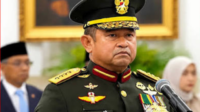 Jenderal TNI Maruli Simanjuntak sebagai Wakil Panglima TNI merangkap Kepala Badan Nasional Pengelola Perbatasan dan Daerah Terpencil.