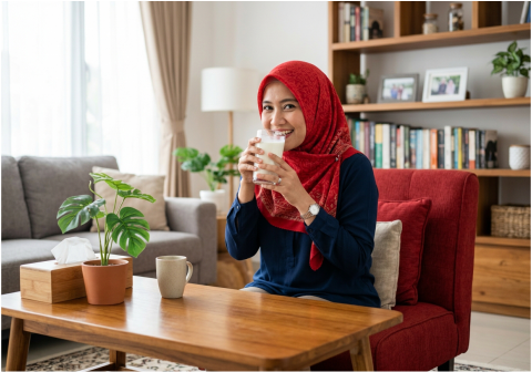 Manfaat susu kambing etawa kaya kalsium dan fosfor efektif menjaga kepadatan tulang serta mencegah risiko osteoporosis dini.