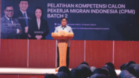 MRC UMP meluncurkan pelatihan calon pekerja migran Batch 2 dengan 450 peserta, mengusung visi berangkat kompeten, bekerja sambil kuliah, pulang menjadi sarjana dan pengusaha.